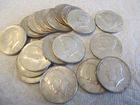 KENNEDY SILVER HALF DOLLARS 1964, SET OF 20 SILVER COINS