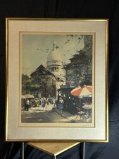Simon Van Gelderen Montmartre 9/350 Art Deco Paris Lithograph
