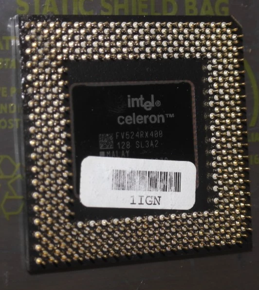 CPU Intel Celeron SL3A2 FV524RX400 400Mhz - Image 2 of 4