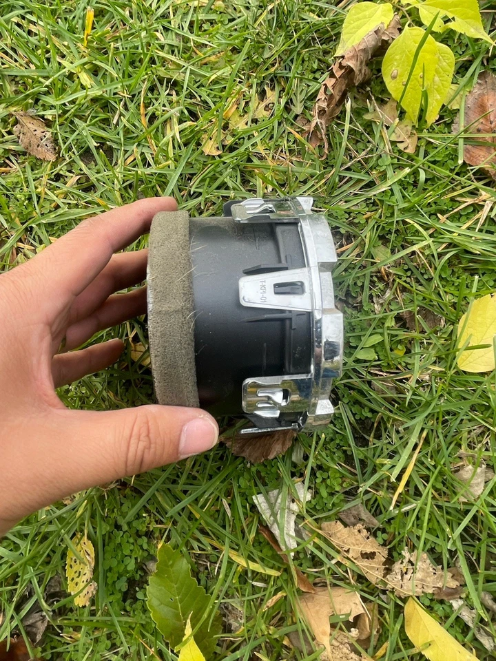 Ford F-250 F-350 Super Duty tablero aire acondicionado conducto cromo plata moldura 2008-2016 Foto 3 de 4