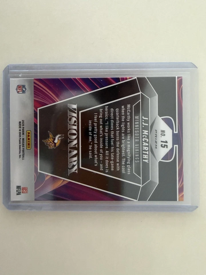 2025 Football Card Case Hit Christmas!! Kaboom Stained Glass Downtown Visionary! - Image 2 of 4