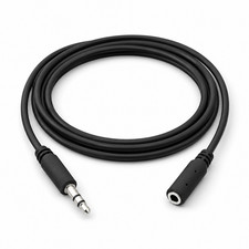 3.5mm Male to Female Stereo Audio AUX Extension Cable - 6ft / 12ft / 25ft