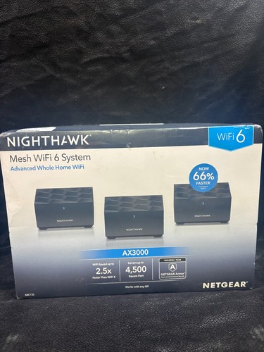 Netgear Nighthawk Mesh WiFi 6 System VERSIEGELT