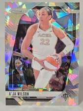 A'ja Wilson 2024 Panini Prizm WNBA #86 Ice Prizms
