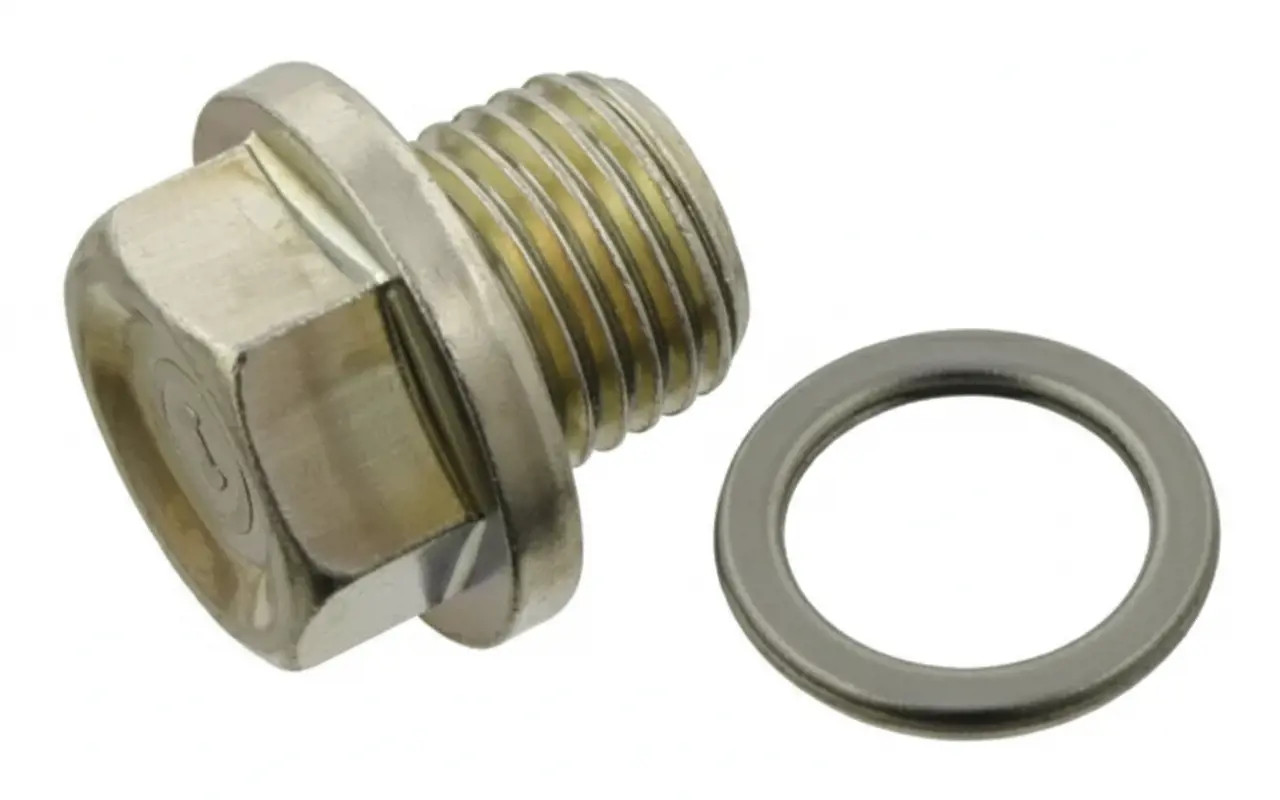 Originale Febi BILSTEIN Vite di Chiusura Coppa Olio 30269 per Hyundai Kia - Immagine 3