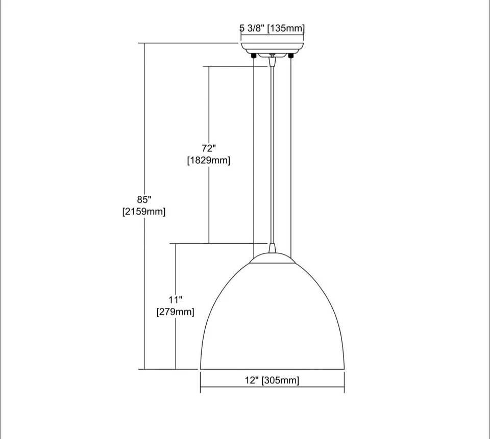 ELK LIGHTING 56521/1 Mérida Mini Colgante 1 Luz en Cromo con Blanco Ópalo Foto 3 de 4