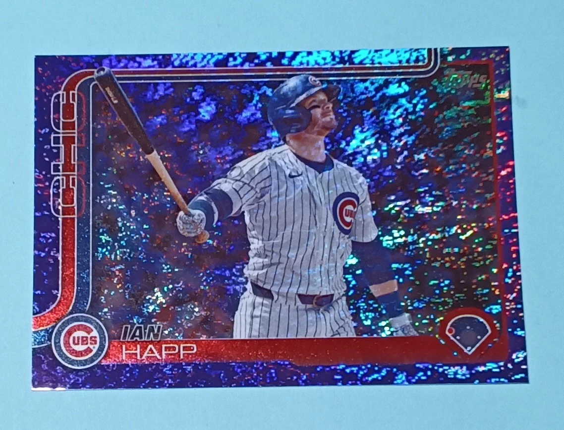 2025 Topps Series 1 Ian happ Purple Holofoil #64 /250