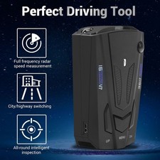 360 Degree Car 16 Band V7 GPS Speed Safety Radar Detector Voice Alert Laser Lot