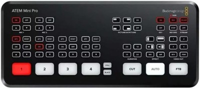 Blackmagic Design ATEM Mini Pro HDMI Live Stream Switcher SWATEMMINIBPR