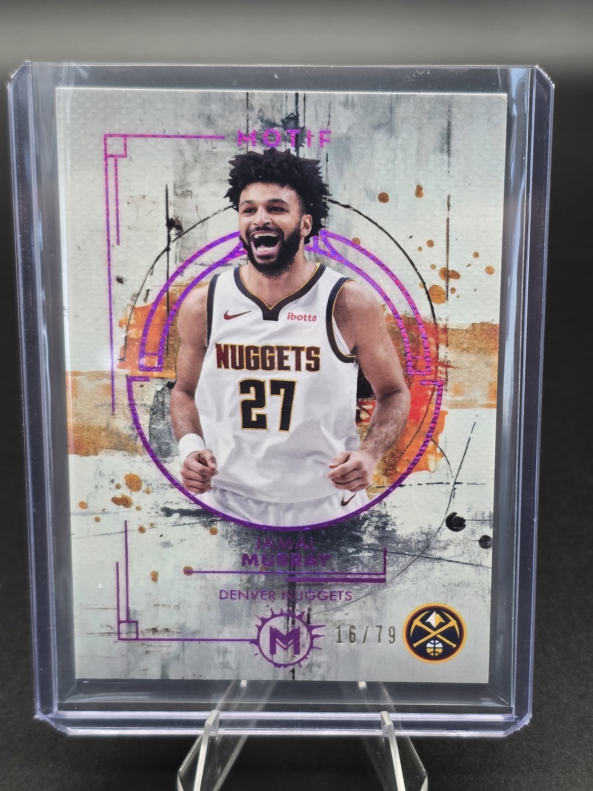 2025-26 Topps Motif Jamal Murray #14 Denver Nuggets Pastel Pink #/79