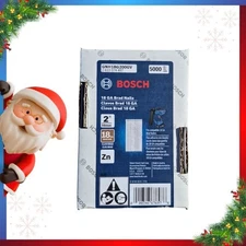 Bosch 18-Gauge Brad Nails – 2", 5,000 Count, Galvanized