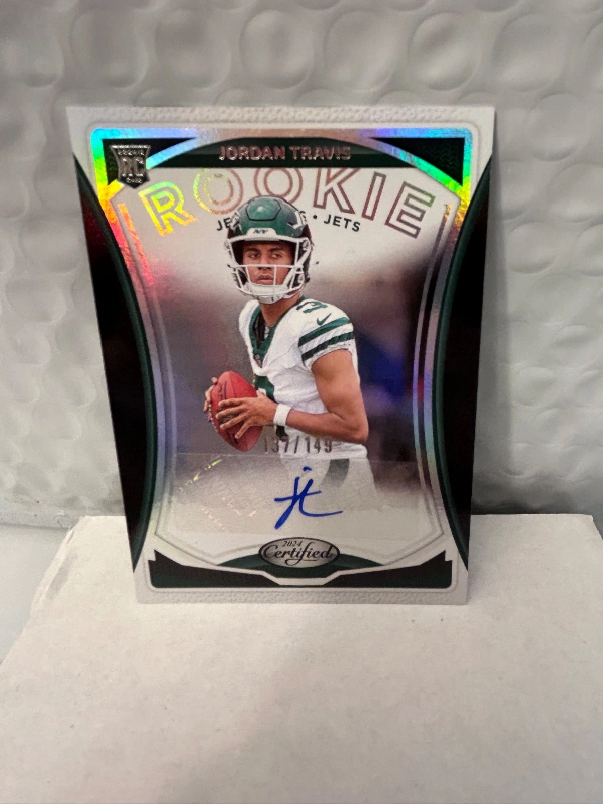 Jordan Travis Panini Certified Rookie Signatures #RSJTS Base