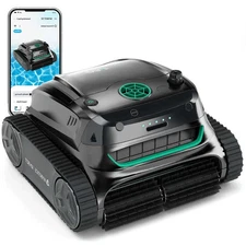 WYBOT S2 Cordless Robotic Pool Cleaner, 210 Mins Runtime, 90W Powerful Suction