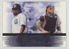 2005 Upper Deck Retro Color Variation Dmitri Young Ivan Rodriguez #271 HOF 0c4