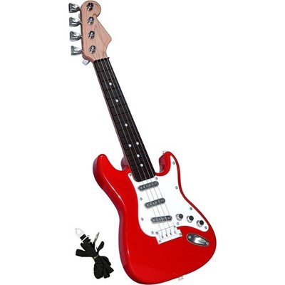 17--Gitarrenspielzeug für Kinder, 4-Saitige E-Gitarre, Musikinstrumente4546
