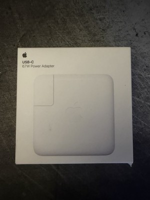 Genuine Apple 67W USB-C Power Adapter   Model A2518 / MKU63AM/A