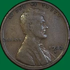 1933-D Lincoln Wheat Cent Very Fine VF Coin #35846