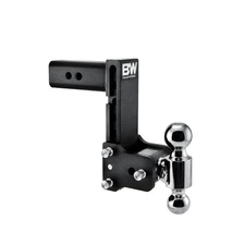 B&W Trailer Hitches Tow & Stow Adjustable Trailer Hitch Ball Mount - Fits 2.5...