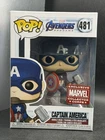 Funko Pop Marvel Avengers Captain America #481 Collector Corps EXCLUSIVE