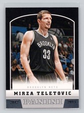 Mirza Teletovic 2012-13 Panini Basketball #280 Brooklyn Nets Rookie RC