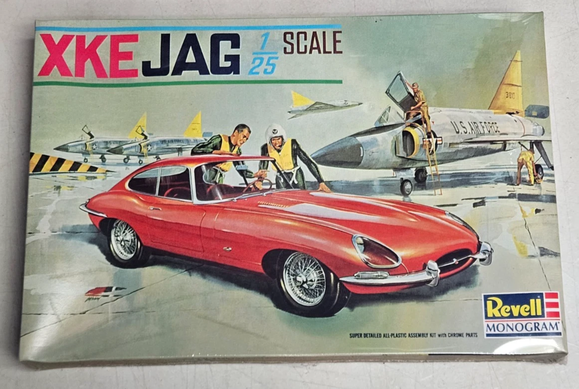 Набор для моделирования Jaguar Xke в винтажных автомобильных