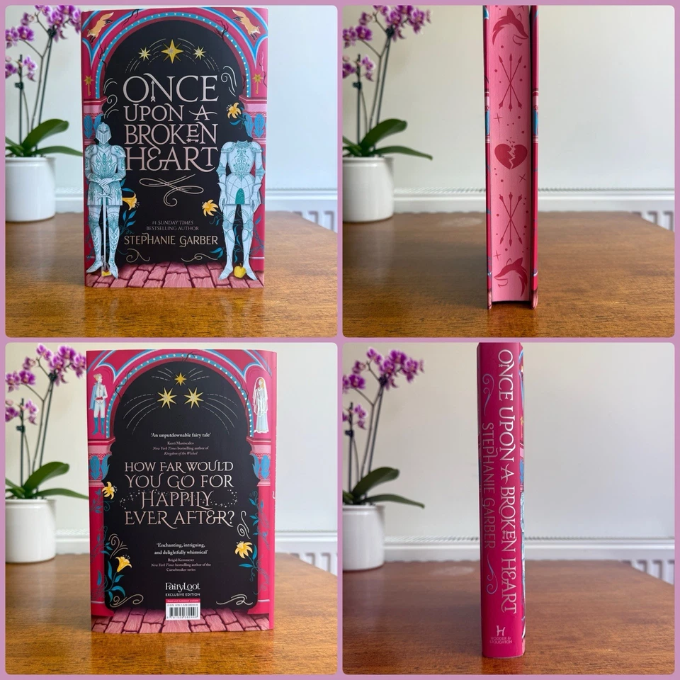 Fairyloot Signed Exclusive Once Upon A Broken Heart Trilogy By Stephanie Garber - Image 3 of 4