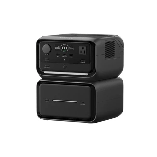 EcoFlow RIVER 3 MAX Plus Portable Power Station Extra EB600 Battery Bundle