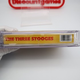 NES Nintendo THE THREE STOOGES - CGC GRADED 7.0 A+ NEW & Factory Sealed +H-Seam!