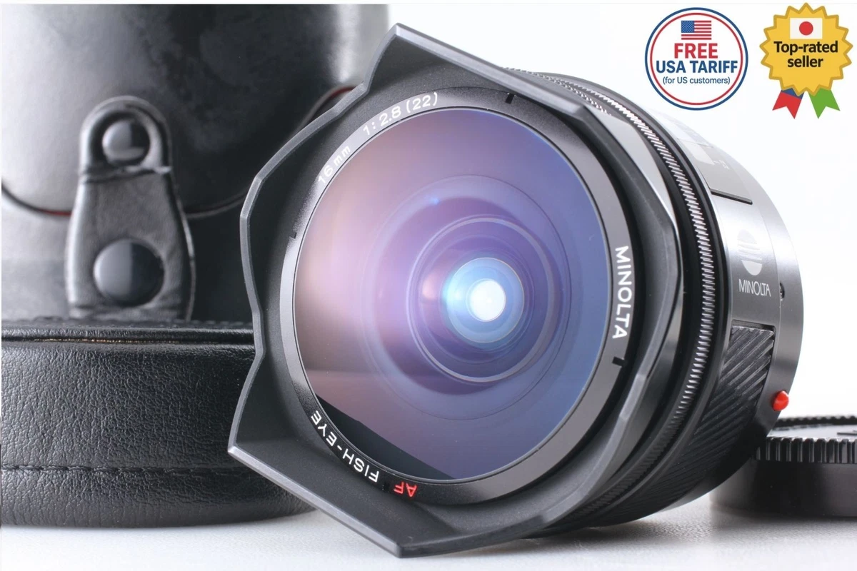 Minolta f/2.8 16mm Focal Camera Lenses for sale | eBay
