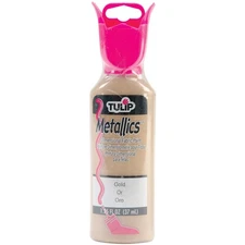 I Love To Create Tulip Dimensional Fabric Paint 1.25oz-Metallics - Gol (3Pk)