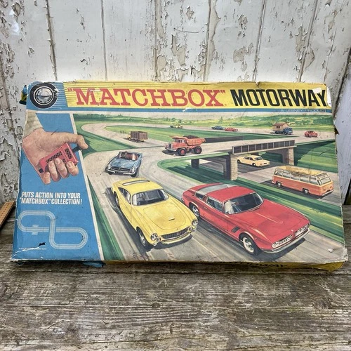 Vintage Lesney Matchbox Motorway M-2 Set 1960s Incomplete Untested X2