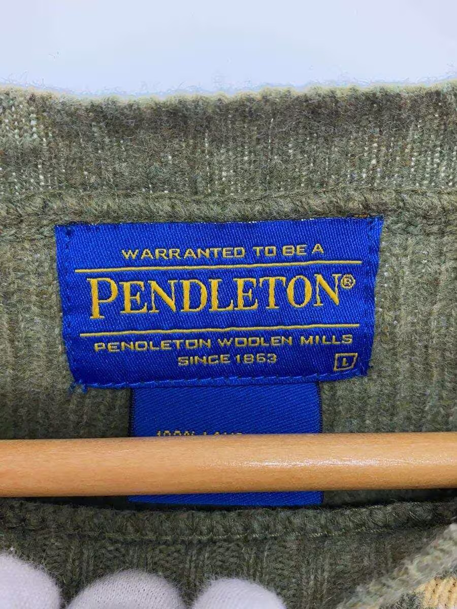 PENDLETON Native American Lambswool Knit Sweater … - image 3