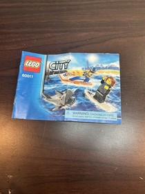 LEGO CITY 60011 Surfer Rescue Complete Set 32 pcs w/ Instructions No Box