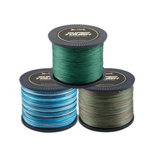 HERCULES SUPER TOUGH Braid Fishing Line 20lb-65lb 300Yds-1000Yds Multicolor