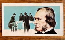 Brooke Bond Tea Famous People Series card No.9 Lord Lister