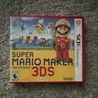 Nintendo Super Mario Maker Nintendo 3DS Platformer NTSC-U/C Manual Included