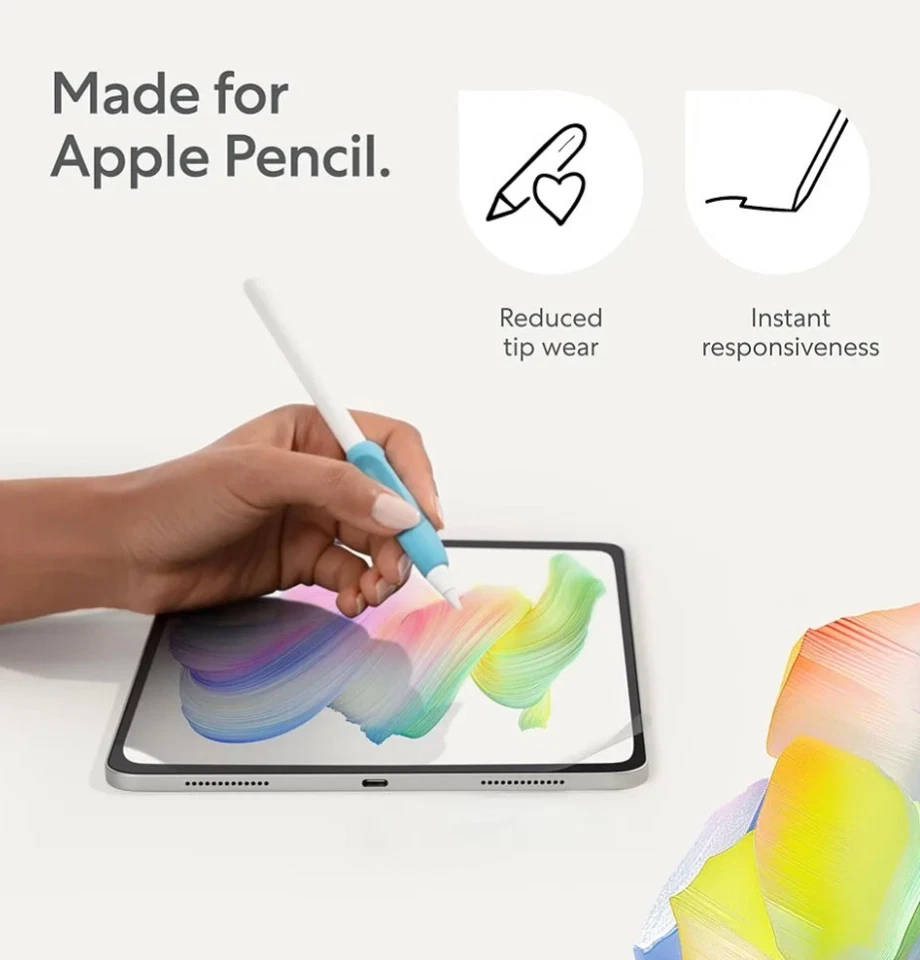 Protector de pantalla tipo papel 2pk Apple iPad air 10.9in 11 pro Foto 4 de 4