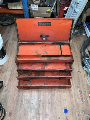Snap On snapon KR53 3 drawer 40s 50s Top Tool Road Box 24x11x12