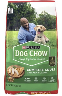 New Purina dog chow 44 lb