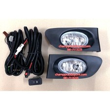 Front Fog Driving Light Lamp Assembly Set Fits For Honda Fit Jazz GD 2003 - 2005