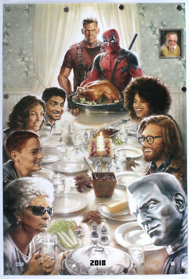 Deadpool 2 2018 Double Sided Original Movie Poster 27''x40''