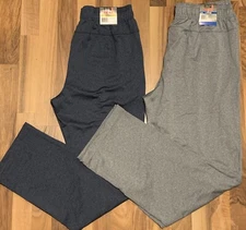 32Degrees Heat (Sz S-L) Men's Active Pants Drawstring Zippered Pockets Stretch