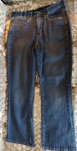 Lee Comfort Waistband Stretch Blue Jeans Womens Size 10 Petite pre-owned - Picture 10 of 12