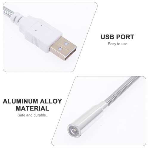 4 Pcs Keyboard Light Usb Reading Lamps Computer Accessories for Women - 第 5/12 張圖片