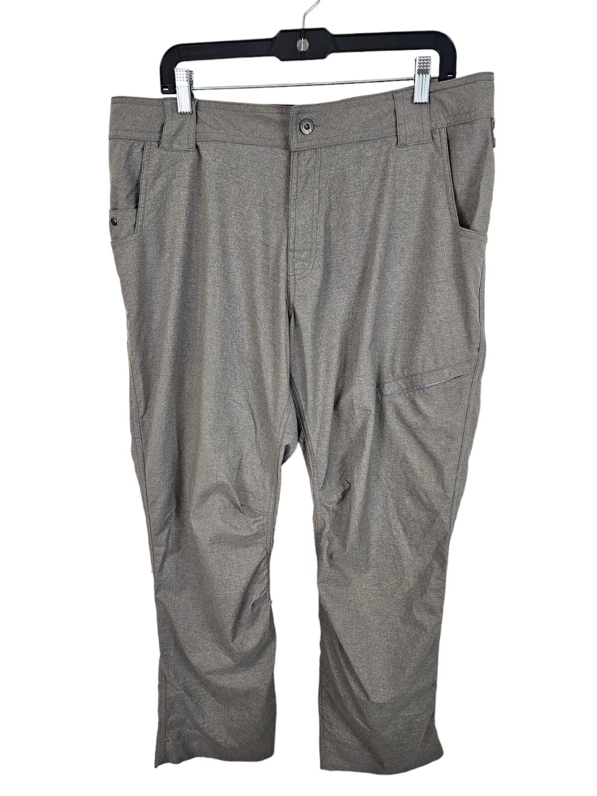 Bontrager Commuting Lightweight Pant Men's Size XL Tan Beige Roll-Up Bottom