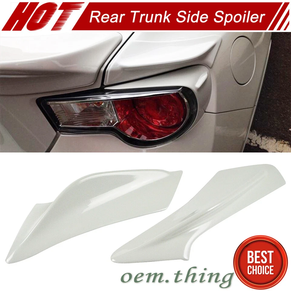Fit FOR TOYOTA GT86 SUBARU BRZ SCION FR-S Rear Trunk Side Spoiler Painted #K1X - Photo 1/1