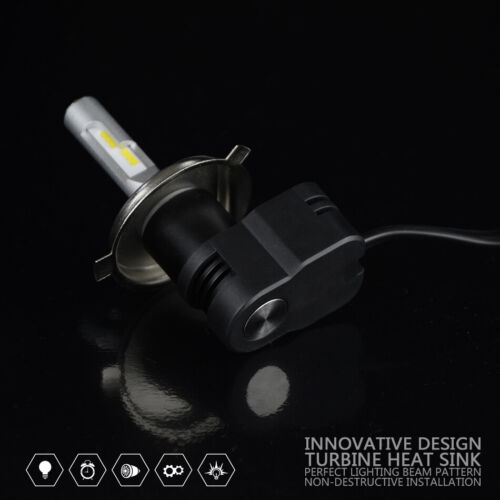 Alla Lighting LED H4 9003 Headlight Bulb Super Xenon White,High End,2yr Warranty - Picture 7 of 11