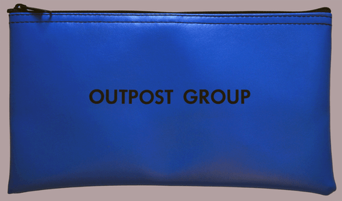 Personalized Business Bank Deposit Bag Printed Custom Vinyl Money Bag Zipper $ - Picture 7 of 12