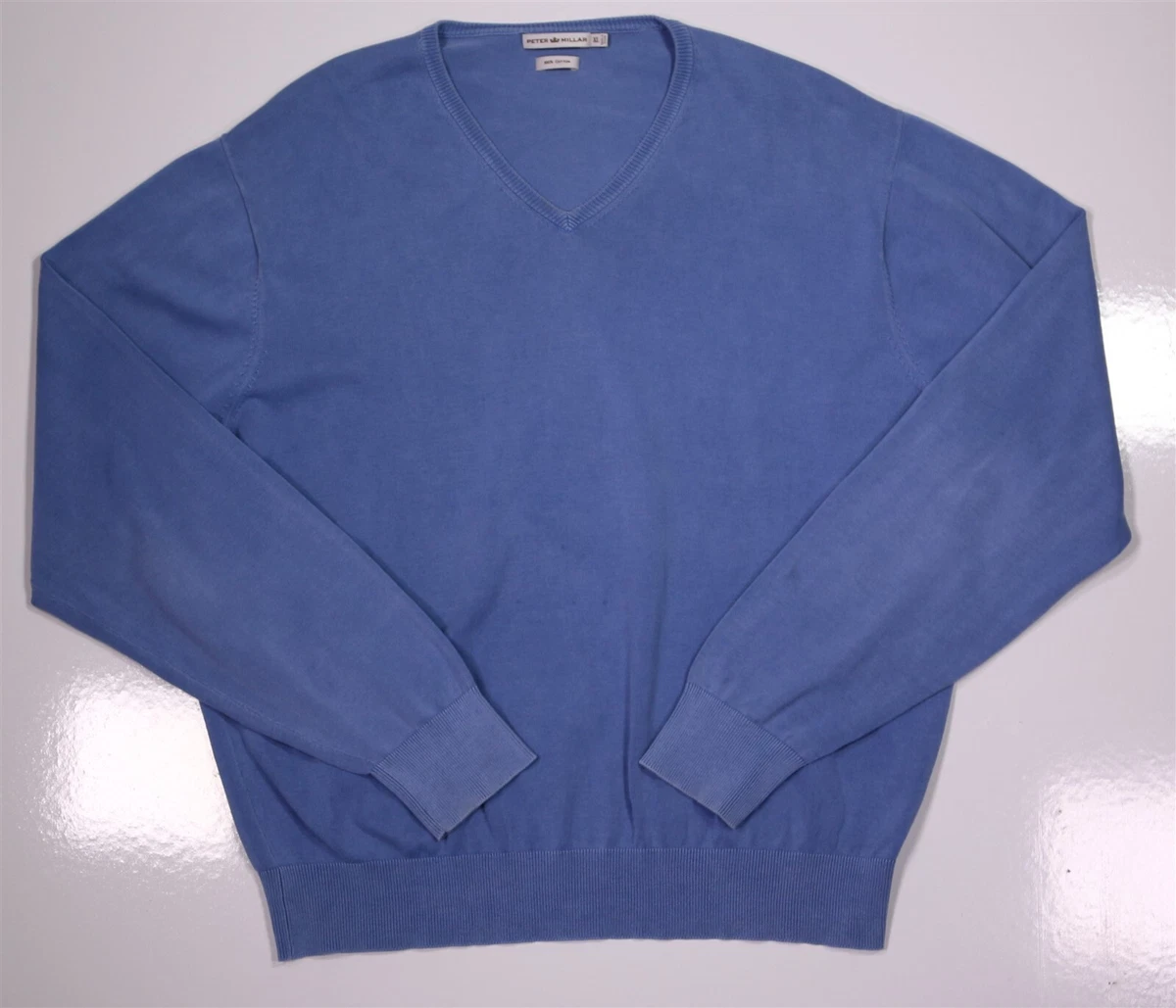 Peter millar v neck sweater sale