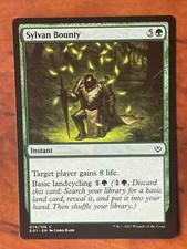 Sylvan Bounty MTG Magic the Gathering Card NM Near Mint EO1